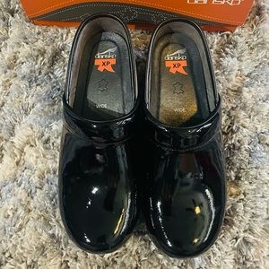 The Dansko Professional Black Patent Leather Clog